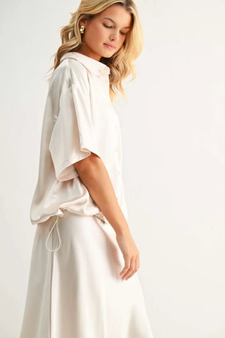 Janine Top- Champagne