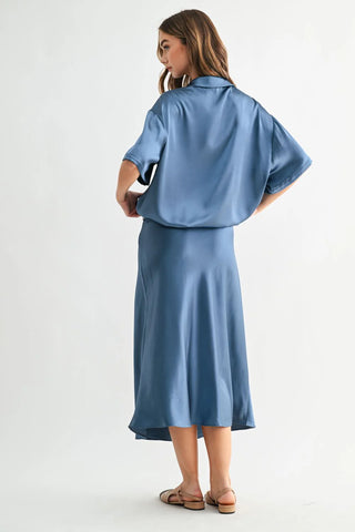 Jania Skirt- Blue