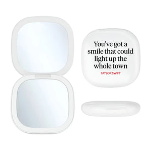 Led Compact Mirror - You've Got A Smile - Taylor Swift