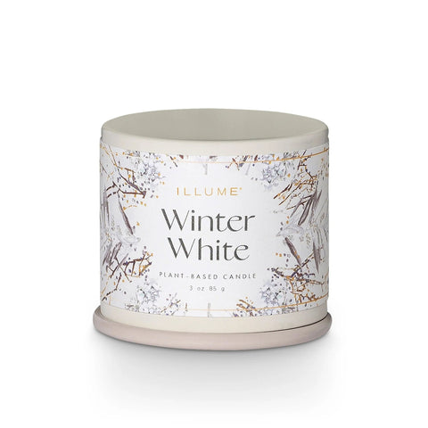 Image of Winter White Demi Tin Candle