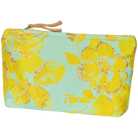 Image of Blue & Yellow Lurex Bag Small