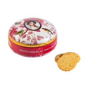 Earl Grey Tea Shortbread Cookies - "Oisellerie" Box 175g