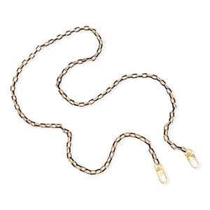 Black and Gold Crossbody Chain