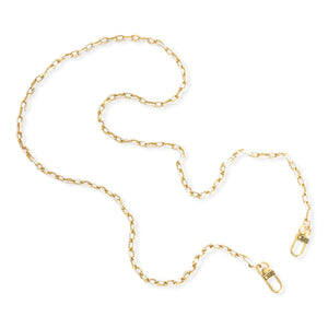 White and Gold Crossbody Chain
