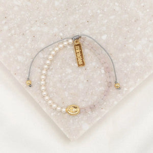 Mother Mary, Mother Me Blessing Bracelet - Rose Quartz