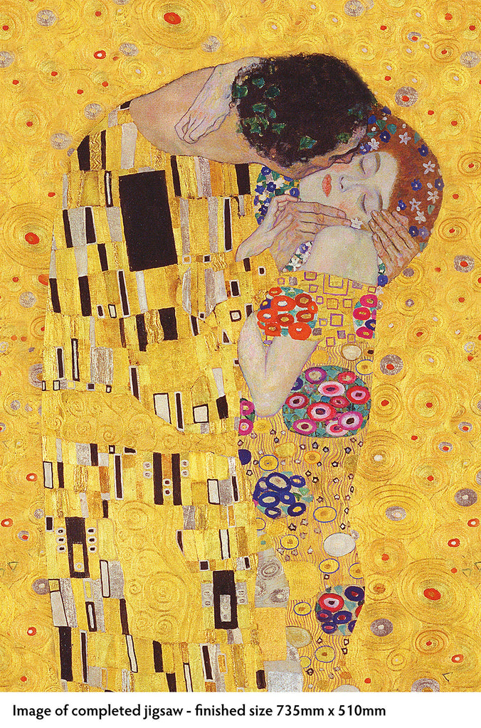 Jigsaw Puzzle "The Kiss" by Gustav Klimt