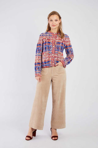 Resille Jacket- Blue