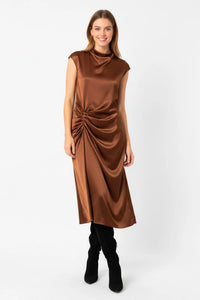 ANITA Satin Dress