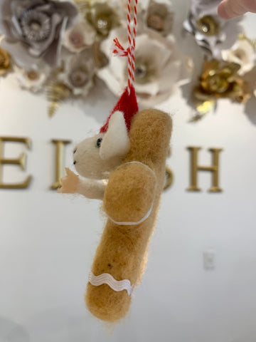 Image of Gingerbread Mouse Ornament