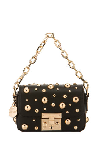 Image of Mini Studded Handbag Black