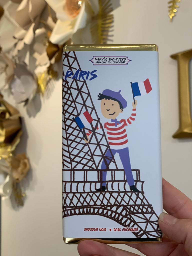 Paris Chocolate Bar - Eiffel Tower Dark Chocolate