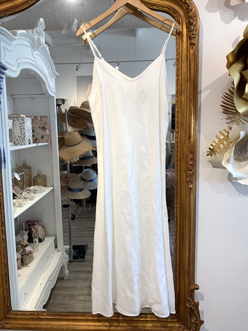 Image of Linen White Dress Slip
