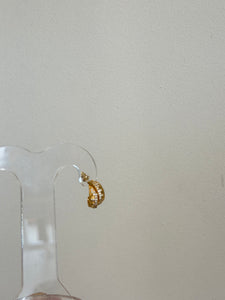 Gold Double Hoop