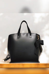 Black Bow Bag- Large