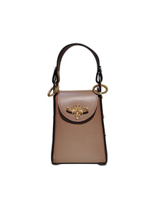 Crossbody Bee Bag Taupe