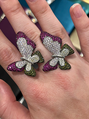 Image of Double Butterfly Ring