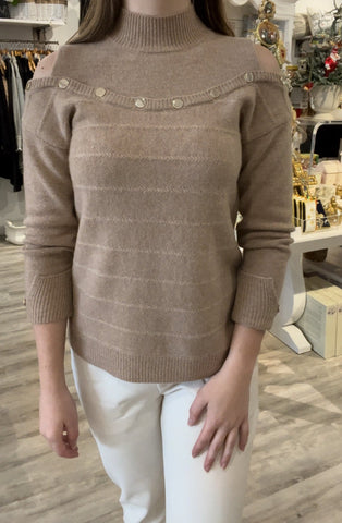 Image of Cold Shoulder Sweater SALE