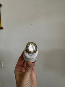 Ring Medium Stone Gold- Freshwater Pearl
