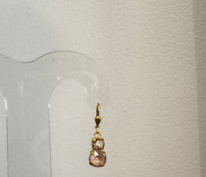 Pink Dangle Earrings