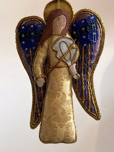 Angel Ornament- Purple