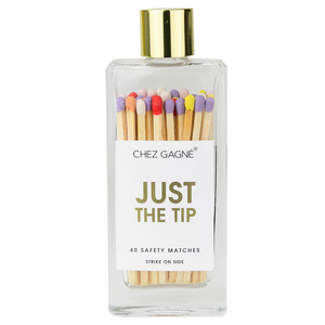 JUST THE TIP - GLASS BOTTLE SAFETY MATCHES