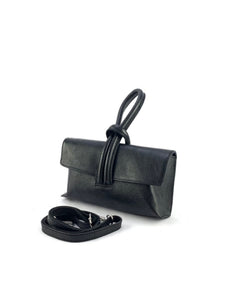 Metallic Evening Bag- Black