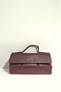 Leather Long Brown Bag