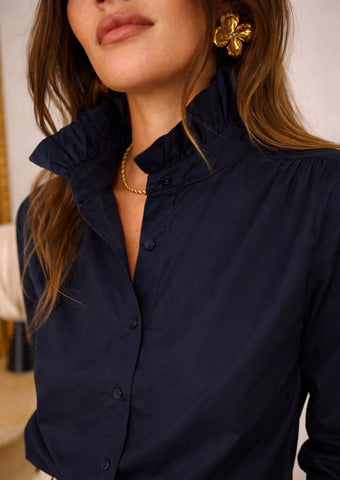 Image of Delphine shirt- Navy