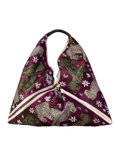 Leopard Bag- Purple
