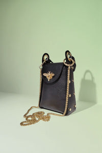 Crossbody Bee Bag Black