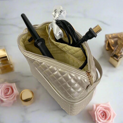 Image of Stylist Travel Bag - Pearl Quilted