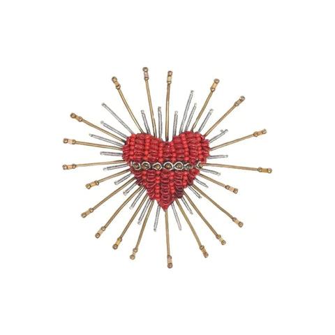 Image of Sacred Heart Brooch Pin