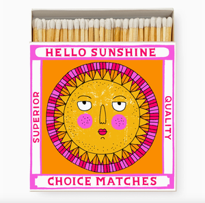 Hello Sunshine Square Matchbox