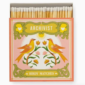 Ariane's Birdy Matches Square Matchbox