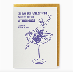 Ridiculous Champagne Greeting Card