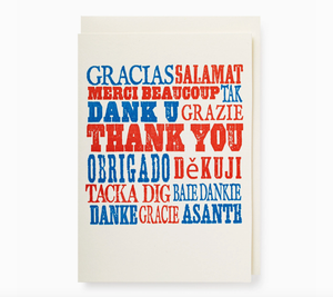 Thank You Notelet Card