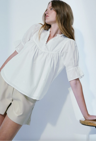 Candice Off-White Blouse