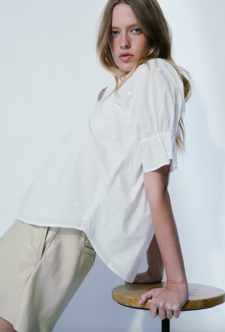 Image of Candice Off-White Blouse