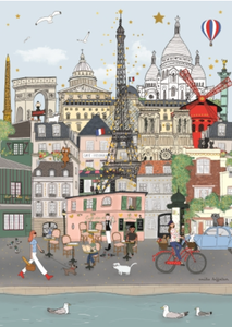 A5 Monuments of Paris Notebook