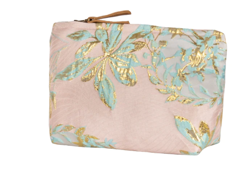 Image of Rose With Mint Lurex Bag Small
