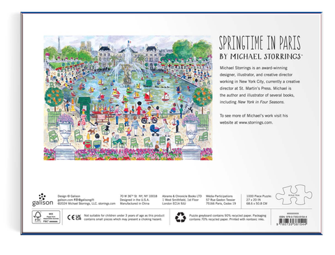 Image of Michael Storrings Springtime in Paris