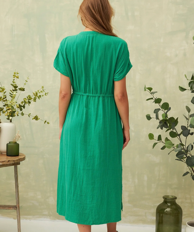 Deepti Dress- Green