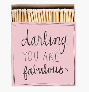 Fabulous | Square - Safety Matches