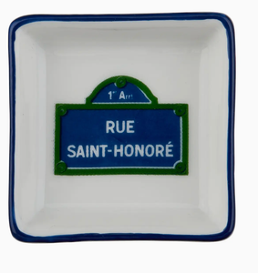 The Grand Tour Paris Trinket Dish Rue Saint Honore
