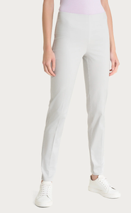 SALE Cigarette Pants with Slits- Dawn Blue