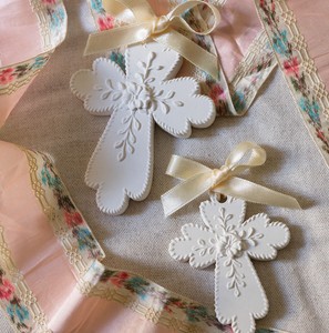Scented Cross Decor -Fleur d'Oranger