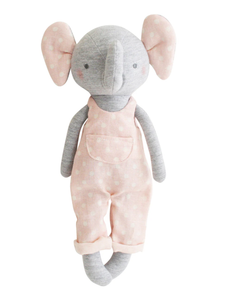 Edith Elephant 28cm Pink