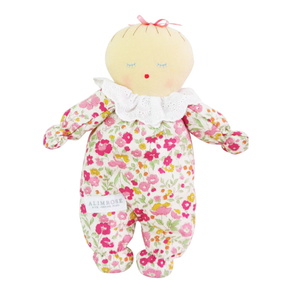 Asleep Awake Baby Doll 24cm Rose Garden