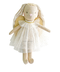 Mini Angel Bunny 27cm Ivory