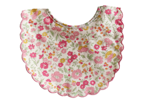 Scallop Bib Rose Garden